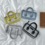 2024 Wholesale Cheap Custom Logo Fashion Pvc Transparent Women's Jelly Beach Shoulder Bags Handbags Purses
