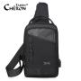 Everyday Utility Hike Waterproof Big Cellphone Camo Usb Charging Port Crossbody Single-Shoulder Chest Bag