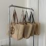 2024 New Woven Bag Collision Straw Handbag Fashion Trend Women's Shoulder Bag Tote Bag