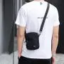 ZF100 Fashion Crossbody Bag Men Shoulder Mini Bag Lightweight Oxford Cloth Waterproof Cell Phone Bag Leisure Travel