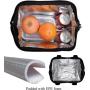 Gelory Large Capacity Reusable Insulated Cooler Lunch Tote Bag Custom Durable Lunch Bag For Men Women