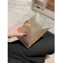 Popular Evening Dress Handheld Bag Metal Leaf Hasp Chain Shoulder Clutch Bags Ladies Evening Bag
