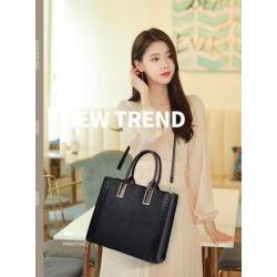 ZR643 Woman Bag Handbag Retro PU Fashion Female Portable Big High Quality Shoulder Underarm Bag Girl Versatile Tote Bag Shopping