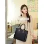 ZR643 Woman Bag Handbag Retro PU Fashion Female Portable Big High Quality Shoulder Underarm Bag Girl Versatile Tote Bag Shopping