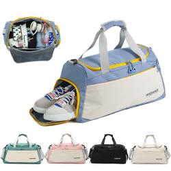 Gelory Custom Logo Gym Weekend Duffel Bag Men Women Outdoor Sport Travel Luggage Bag
