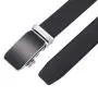 Custom Brand Logo Luxury Vegan Leather Men Belt Automatic Buckle Belts Gift Set For Men