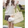 ZF135 Pet Dog Backpack Breathable Portable Comfortable Cat Outing Shoulder Bag Oxford Cloth Casual Slanting Handbag