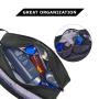 Customized Logo Toiletry Bag Double Layer Traveling Cosmetic Bag Bathroom Makeup Bag For Men and Women