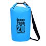 KBW564 Hot Sale Outdoor Travel Sports Swimming Waterproof Bag Pvc Clip Mesh Backpack Rafting Mobile Phone Waterproof Bag
