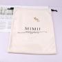 Custom Logo Printing Large Velvet Dust Shoe Clothes Storage Bag Super Soft Velvet Flannel GIft Packing Pouch