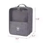 FTravel Shoes Storage Bag 3 Layer Multiple Purpose Shoes Pouch Portable Waterproof Storage Bags Organizer