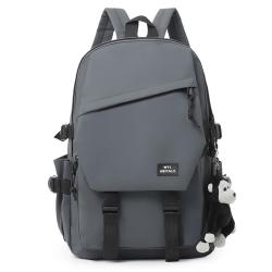KBW477 Schoolbag Unisex New College Students Shoulder Backpack Fashion Good Quality PU Trend Out Travel Backpack