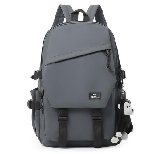 KBW477 Schoolbag Unisex New College Students Shoulder Backpack Fashion Good Quality PU Trend Out Travel Backpack