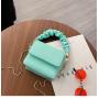 Hot Sale Leather Cross body handbags brands China Pure Color Women's Handbag Manufacturer Customize Pu Leather bolsas para mujer
