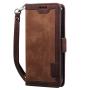 Factory wholesale leather cell phone wallet case leather mobile flip phone case cover