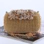 Luxury ladies evening diamond handbags women gold party purses clutch evening bag hand bags crystal lady purse
