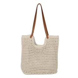 ZWY302 New Summer Sea Beach Girl Straw Bag Eco-friendly Simple Lightweight Tote Bag Wholesale Fashion Daily Travel Shoulder Bag