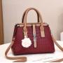 2022  Newest Ladies Shoulder Bags High Quality Pu Leather Bags Trendy Fashion Latest Ladies Luxury Handbags For Women