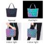 lovevook luminous handbags luxury women reflections handbags fashion ladies hand bags