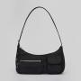2024 New Trend Leather Hobo Bags For Women Multi Pocket Shoulder Bags Custom Logo Ladies Handbag