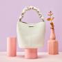New Arrivals Melting True Best Leather Bags Elegant Brown Color Square Tote Bucket Hand Bags Women