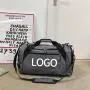 Custom Logo Waterproof Lightweight Durable Sports Duffel Gym Overnight Bag with Wet Pocket Travel Duffle Bag for Men