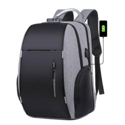 GW043 Oxford Computer Laptop Backpack Travelling Laptop Backpack With USB Schoolbag Multi-functional Outdoor Business Backpack
