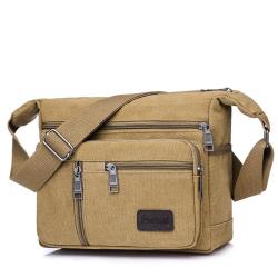 Multi compartment canvas thickened wear-resistant tool kit business wallet