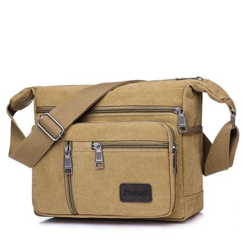 Multi compartment canvas thickened wear-resistant tool kit business wallet