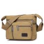 Multi compartment canvas thickened wear-resistant tool kit business wallet