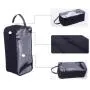 ZR545 Unisex Sport Shoe Packing Bag Oxford Bag One Side Clear Zipper And Handle Dust-proof Waterproof Oxford Storage Bag Travel