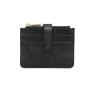 Custom Cubierta De La Tarjeta Dropshipping Leather Slim Wallet Business Credit Card Holder With Rfid Blocking For Men Women