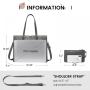 LOVEVOOK Wholesale 2024 New Arrival Fashion Design Pu Leather Ladies Bags Handbag Set Shoulder Crossbody Luxury Women Hand Bags