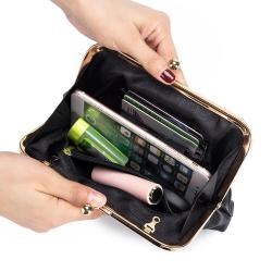 XL269 Fashionable Chain Small Bags New Version Chain Carrying Bucket Bag Dinner Retro Luxury Women's Clutch Bag
