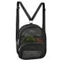 Gelory Wholesale Fashion Custom Logo Lightweight See Through Small Shoulder Bag Daypack Mini Mesh Backpack For Girls Boys