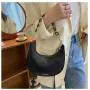 HR230 New Trend Fashionable Crossbody Ladies Bag PU Popular One Shoulder Portable Women's Bag Underarm Curved Moon Handheld Bag
