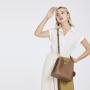 Wholesale Luxury High Quality Green Handbag Genuine Leather Crossbody Underarm Bag For Women