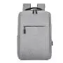 Simple dual-shoulder bag with USB charging for men, large-capacity casual business laptop backpack