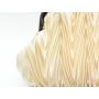 ZWY335 Champagne Pleated Polyester Ladies Evening Bag Banquet Party Luxury Rhinestone Clutch Bag Shell Shaped Prom Shoulder Bag