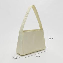 2024 Warehouse Customized New Portable Outdoor Waterproof Nylon Shoulder Bag Fashion Women Purse Bag