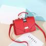 Simple Single Shoulder Messenger Portable Bag China Wholesale Women Shoulder Bag Cheap Small Square Rivet Bag for Ladies