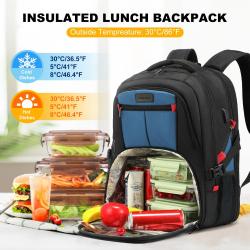 2023 Hot Sale Large Capacity Waterproof Backpack Office Computer Bag Outdoor Laptop Backpacks With USB School Bags For Men