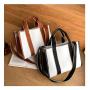 ZR873 New Trend Canvas Bag Ladies Fashion Shoulder Handbag Large Capacity Women's Single Shoulder Bag Female Luxury Tote Bags