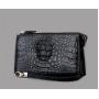 Dompet Pria Wallet Cartera De Hombre Authentic Men'S Crocodile Skin  Leather Zipper Wallets Purse Clutch Hand Bag For Men