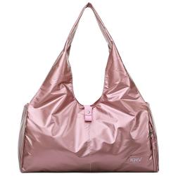 Custom Logo Waterproof Foldable Sports Gym Yoga Bag Travel Duffel Bag with Dry Wet Shoes Compartment for Women
