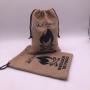 Burlap Jute Linen Hessian Drawstring Bag Coffee Grain Potato Beans Packaging Bag