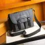 Waterproof PU Leather Messenger Crossbody Business Mobile Phone Bag