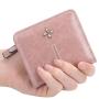 OEM058 Short Women Wallets Money Bag Coin Pocket New Korean Card Holder Ladies Clutch Purse Retro ID Card Case Gift Card Bag