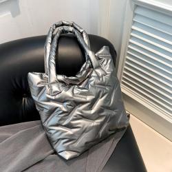 Autumn and Winter Feather 2024 Large Capacity Autumn New Fashion Shoulder Bag Design Casual Tote Bags Female Handbag