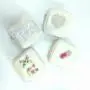 Wholesale S M L XL 4 Size Multi Function Waterproof Custom Women Trendy Makeup Organizer Beige Cosmetic Nylon Toiletries Bag